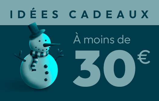 Cadeaux à moins de 30€