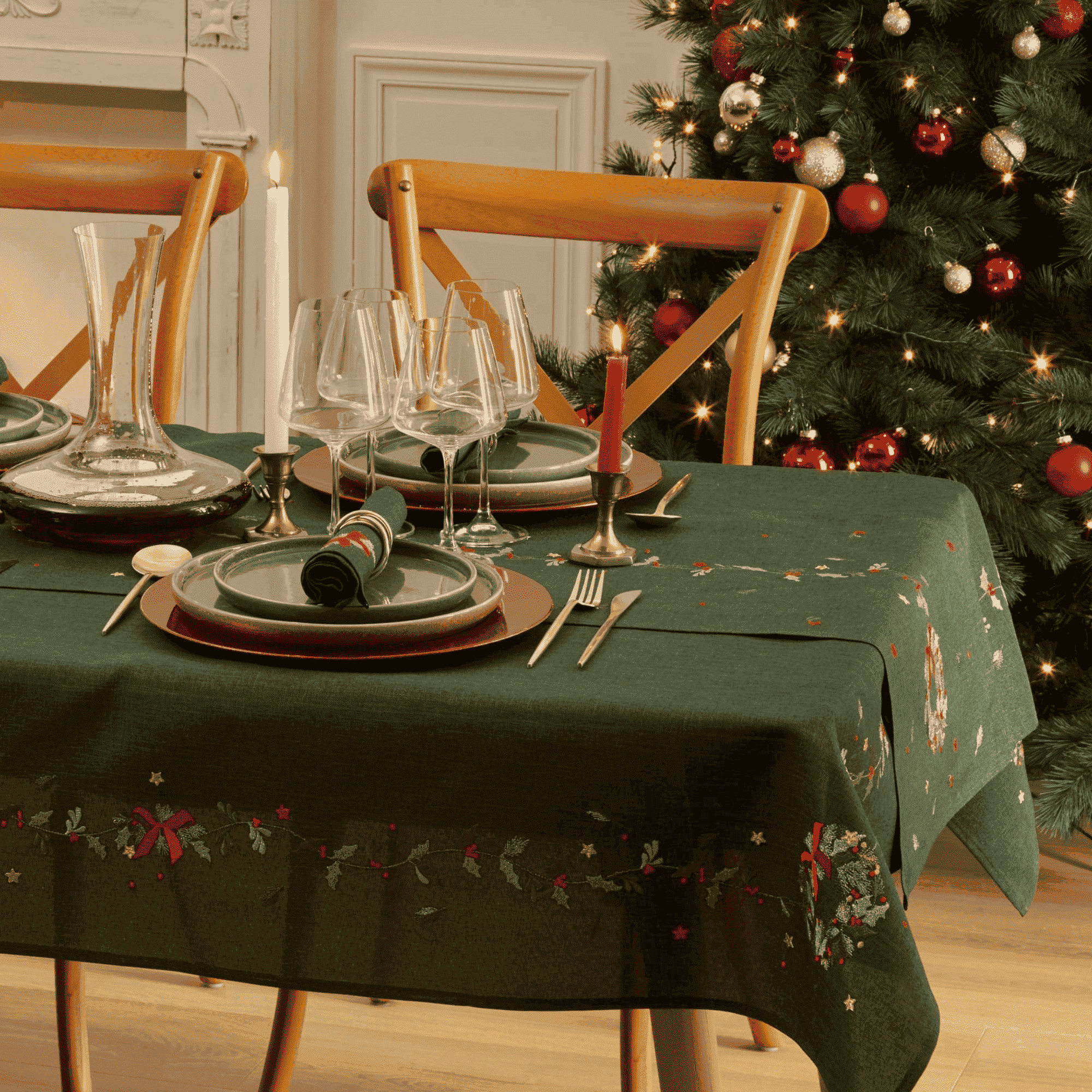 5 astuces pour dresser une jolie table de Noël
