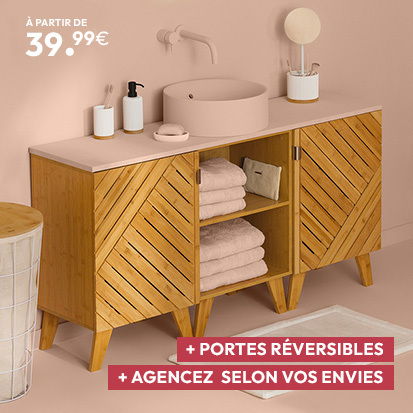 Je découvre la gamme Bath N' Modul