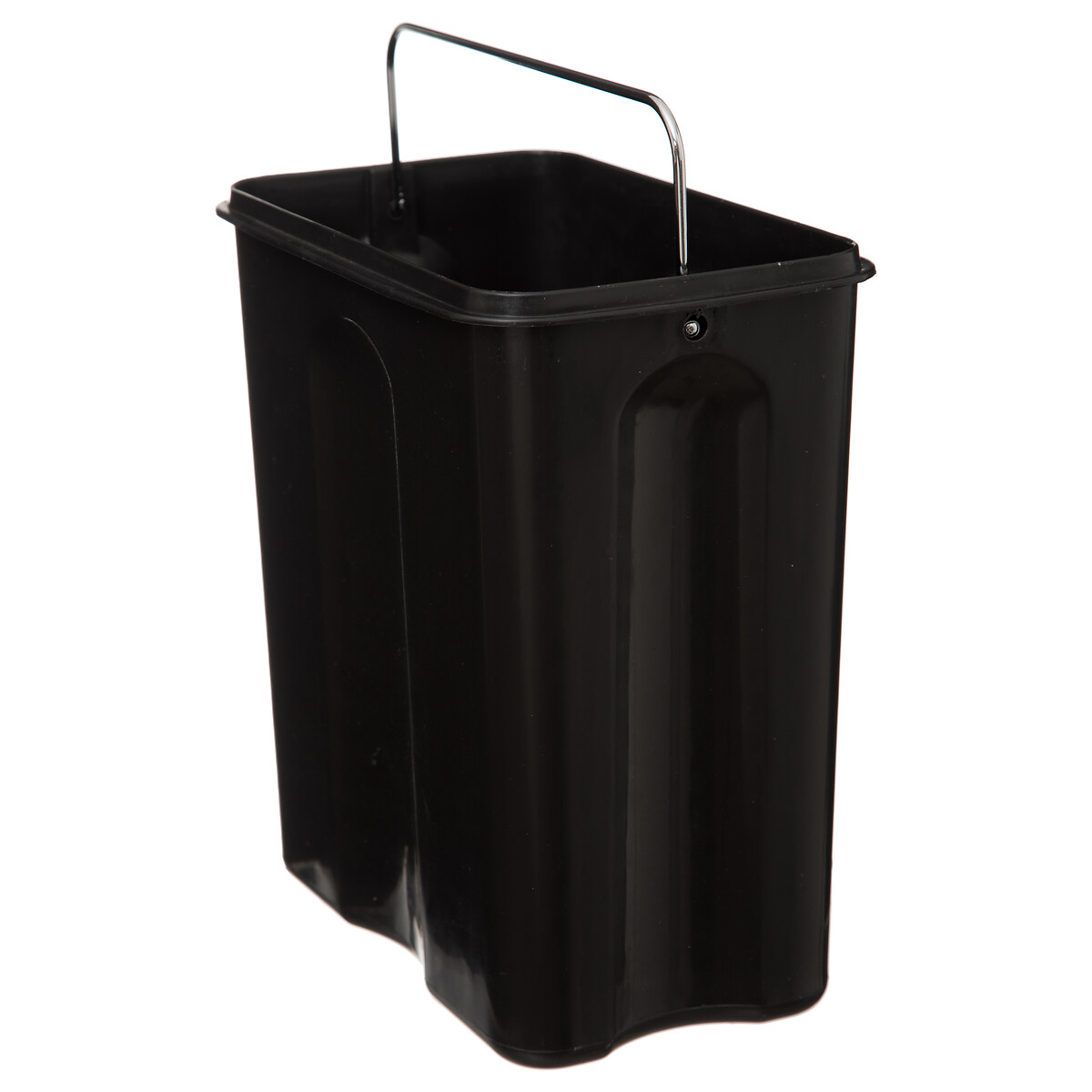 Poubelle rect soft close inox 5l 