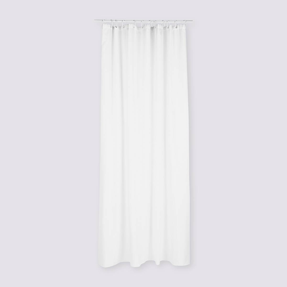 Rideau de douche 180x200cm, blanc Colorama