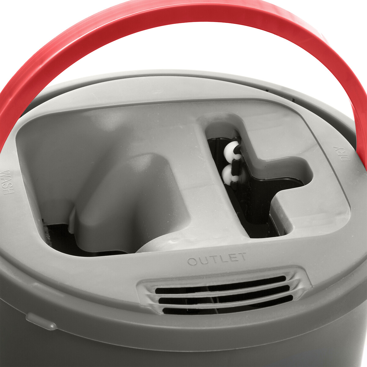 Seau essoreur avec balai 7l