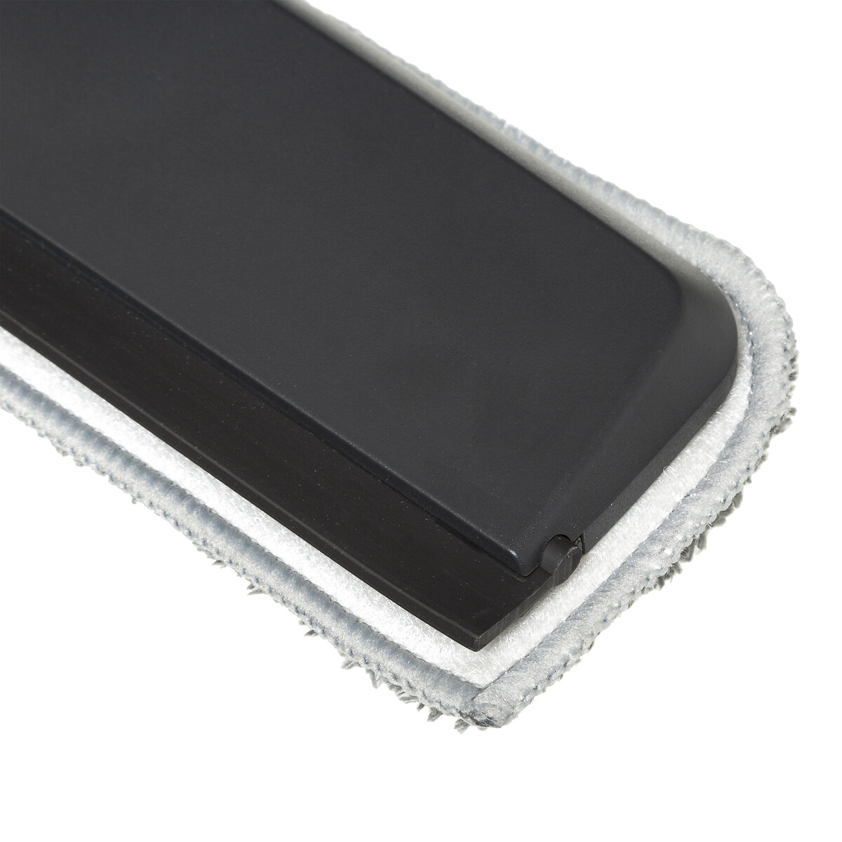 Tête lave-vitre microfibre, gris Click & clean