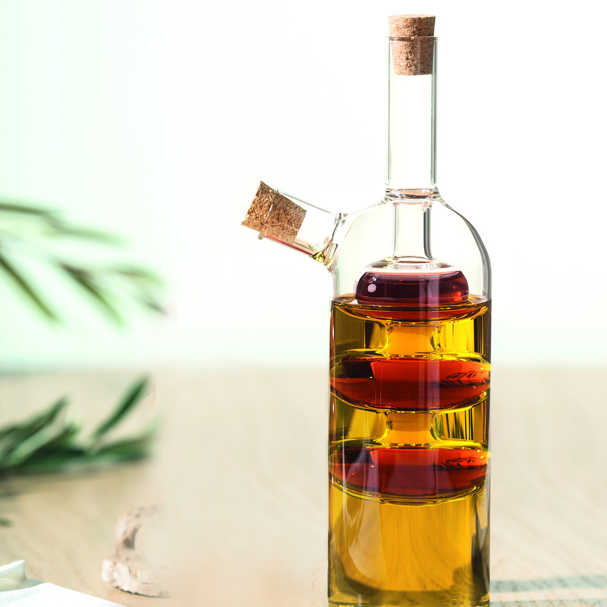 Bouteille huile/vinaigre verre 0,29l