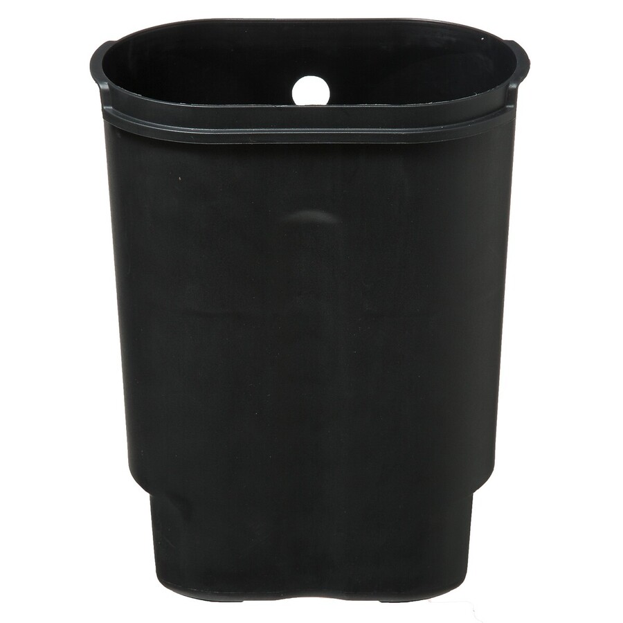 Poubelle soft close métal 6l, blanc Siliflex
