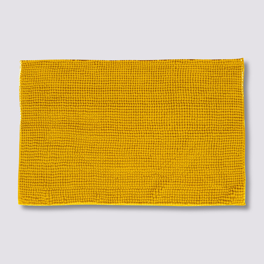 Tapis de bain 50x80 cm, jaune Colorama