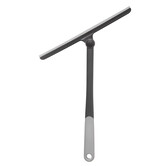 Raclette pivotante caoutchouc, gris