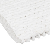 Tapis 120x50 cm, blanc Colorama