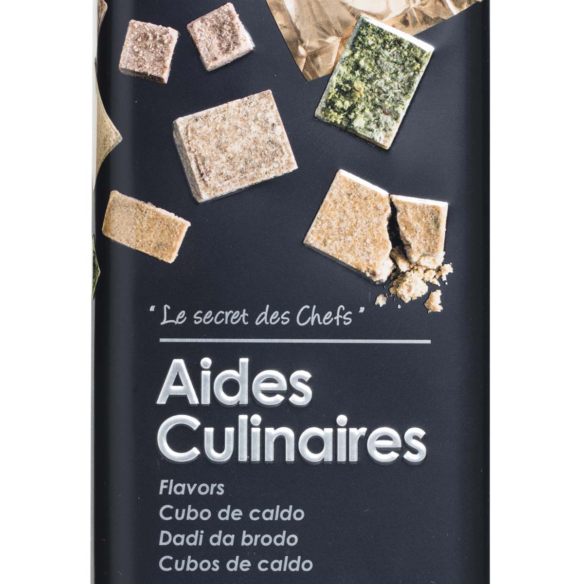 Boîtes relief aides culinaire, noir Black edition