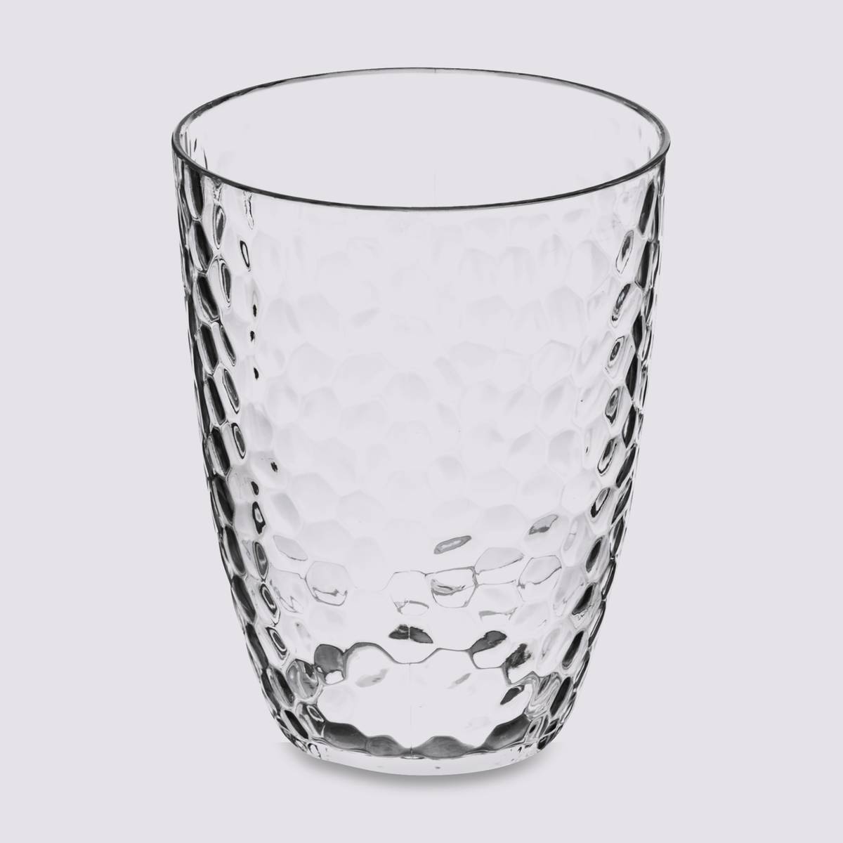 Gobelet martelé, transparent Estiva