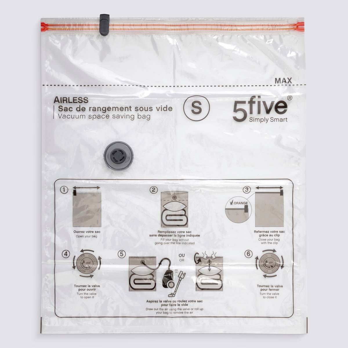 Lot de 2 sacs compresseurs Airless