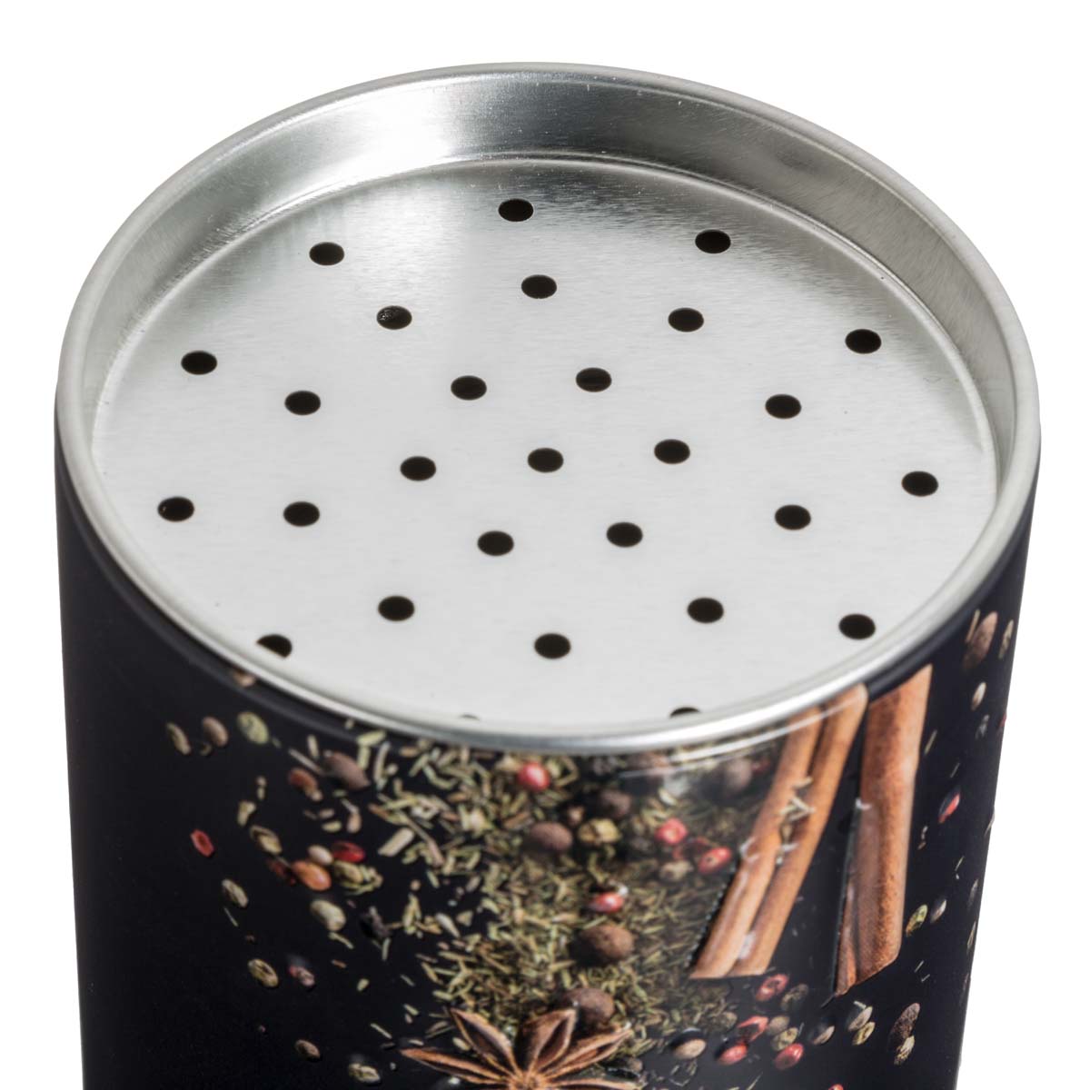 Boîte à épices 60g métal, noir Black edition