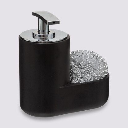 distributeur-de-savon-avec-eponge-300ml-noir