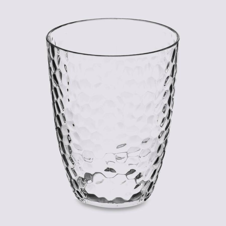 Gobelet martelé, transparent Estiva
