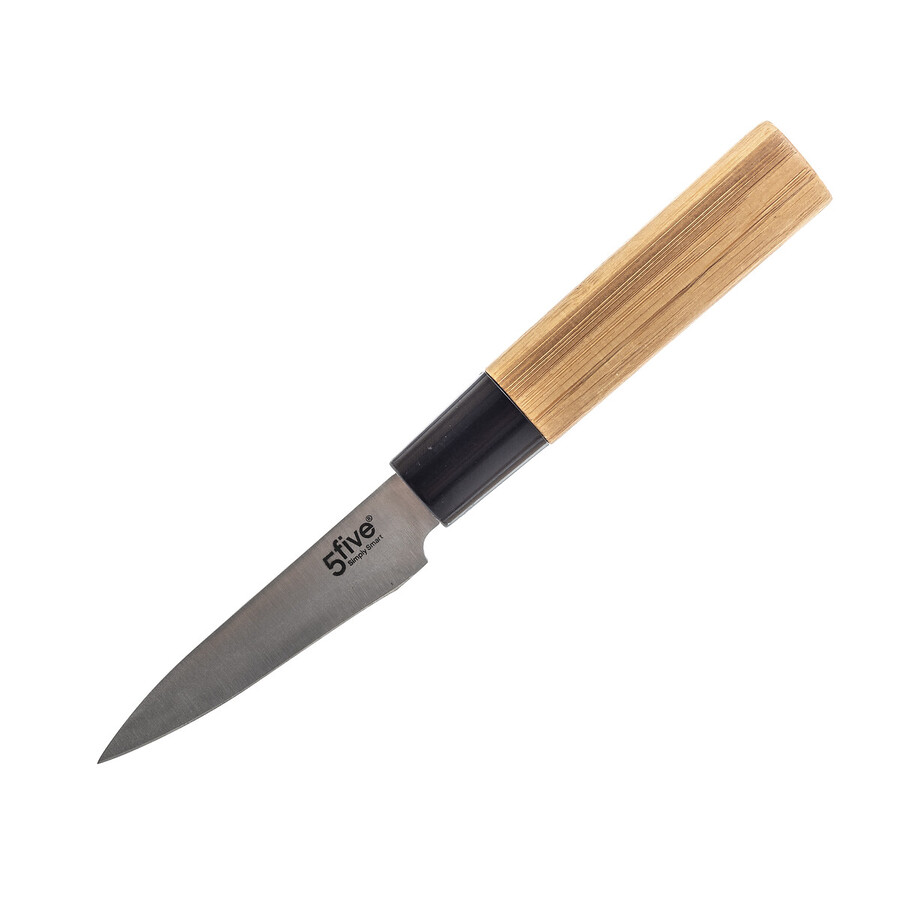 Bloc 5 couteaux, manche bambou Black bambou