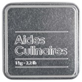 Boîtes relief aides culinaire, noir Black edition
