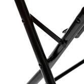 Table pliante 2 places, effet bois 