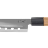 Couteau santoku bambou - lame 16,9cm Black bambou