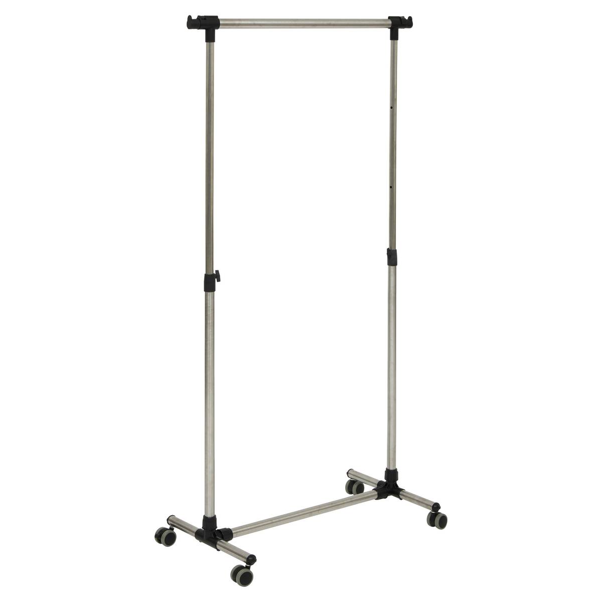 Portant à vêtements simple inox Extensio+