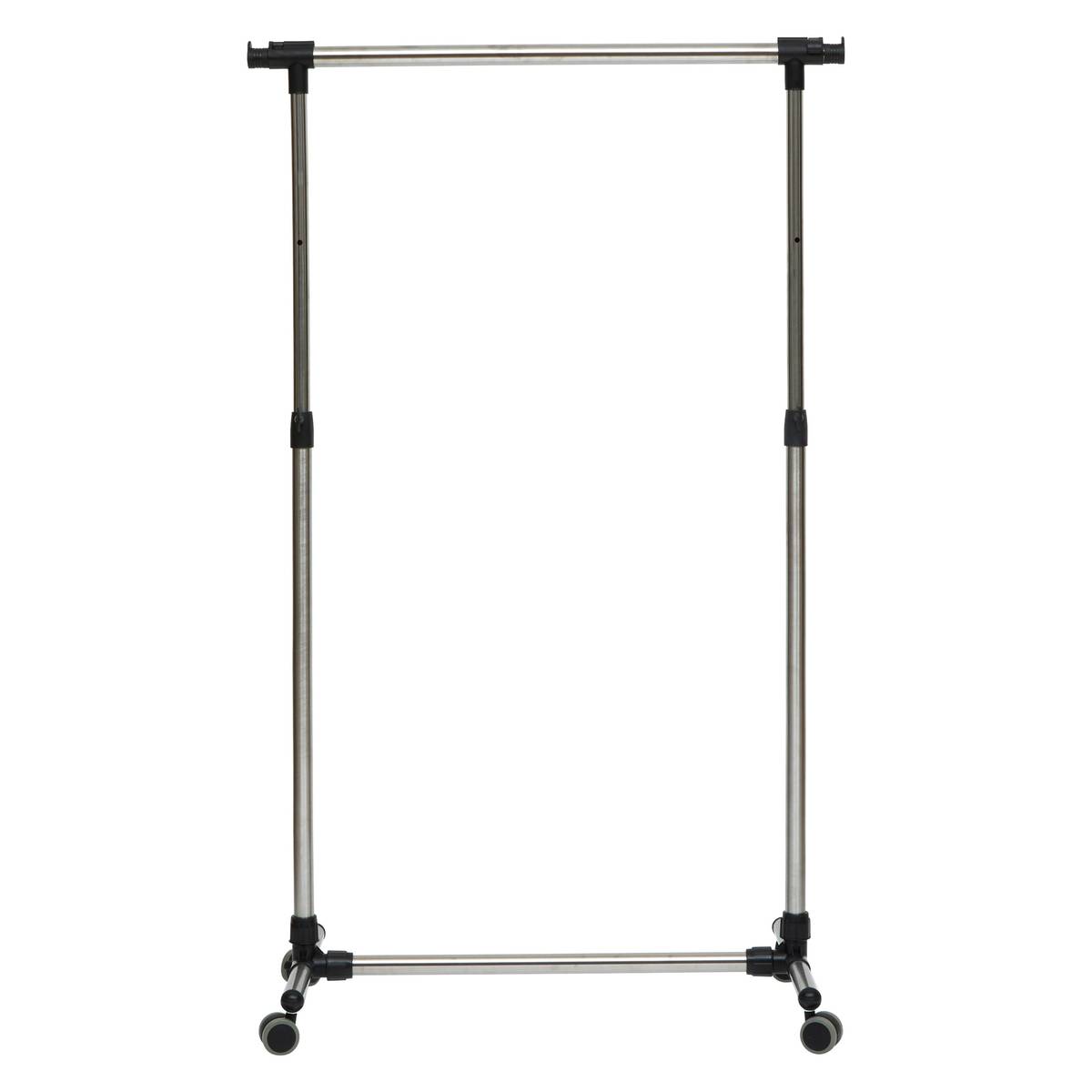 Portant à vêtements simple inox Extensio+