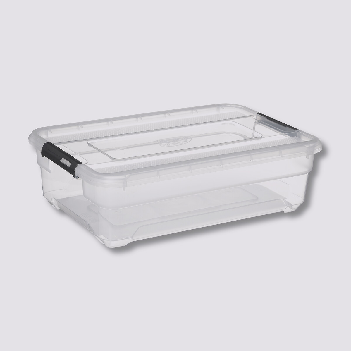 Boîte en plastique transparente 26,5l Solutions+