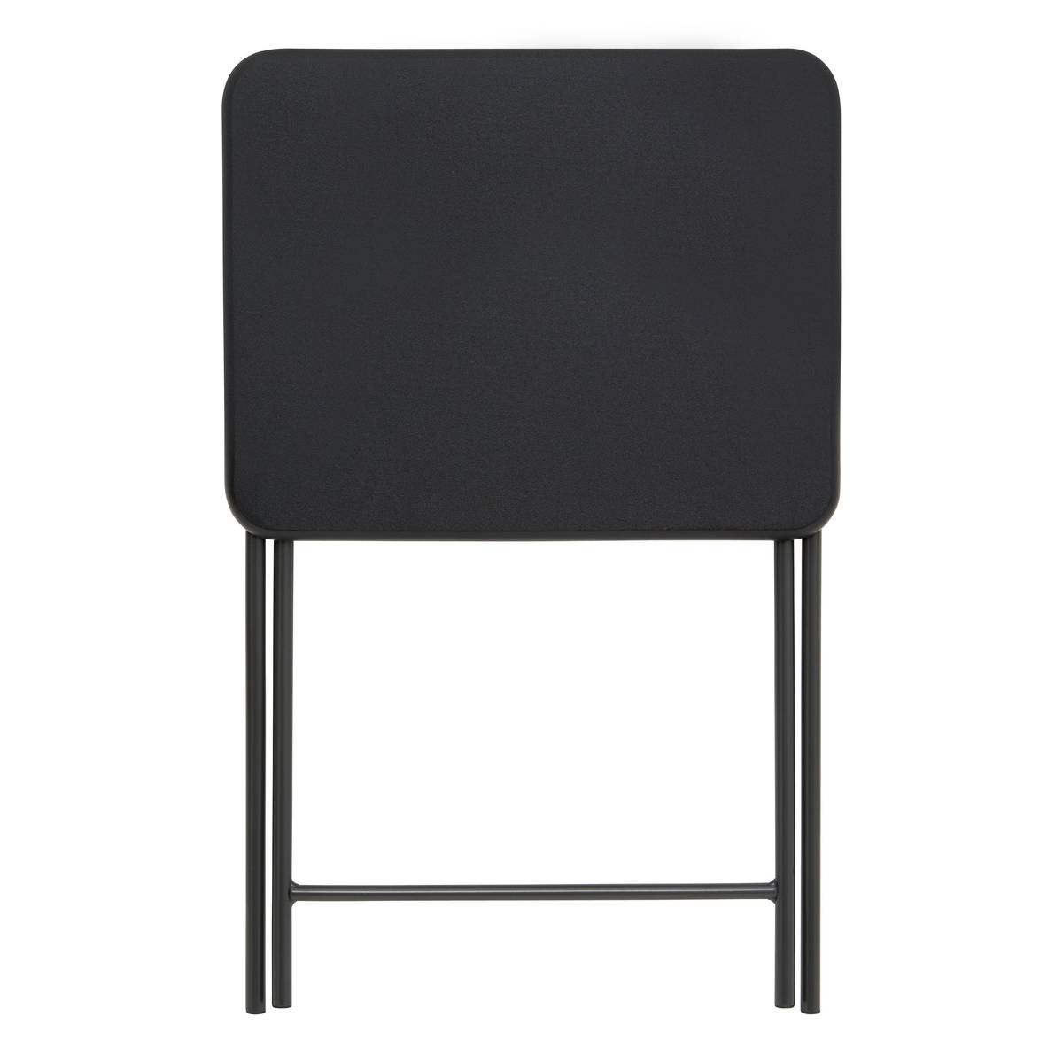 Table pliante 1 place, noir