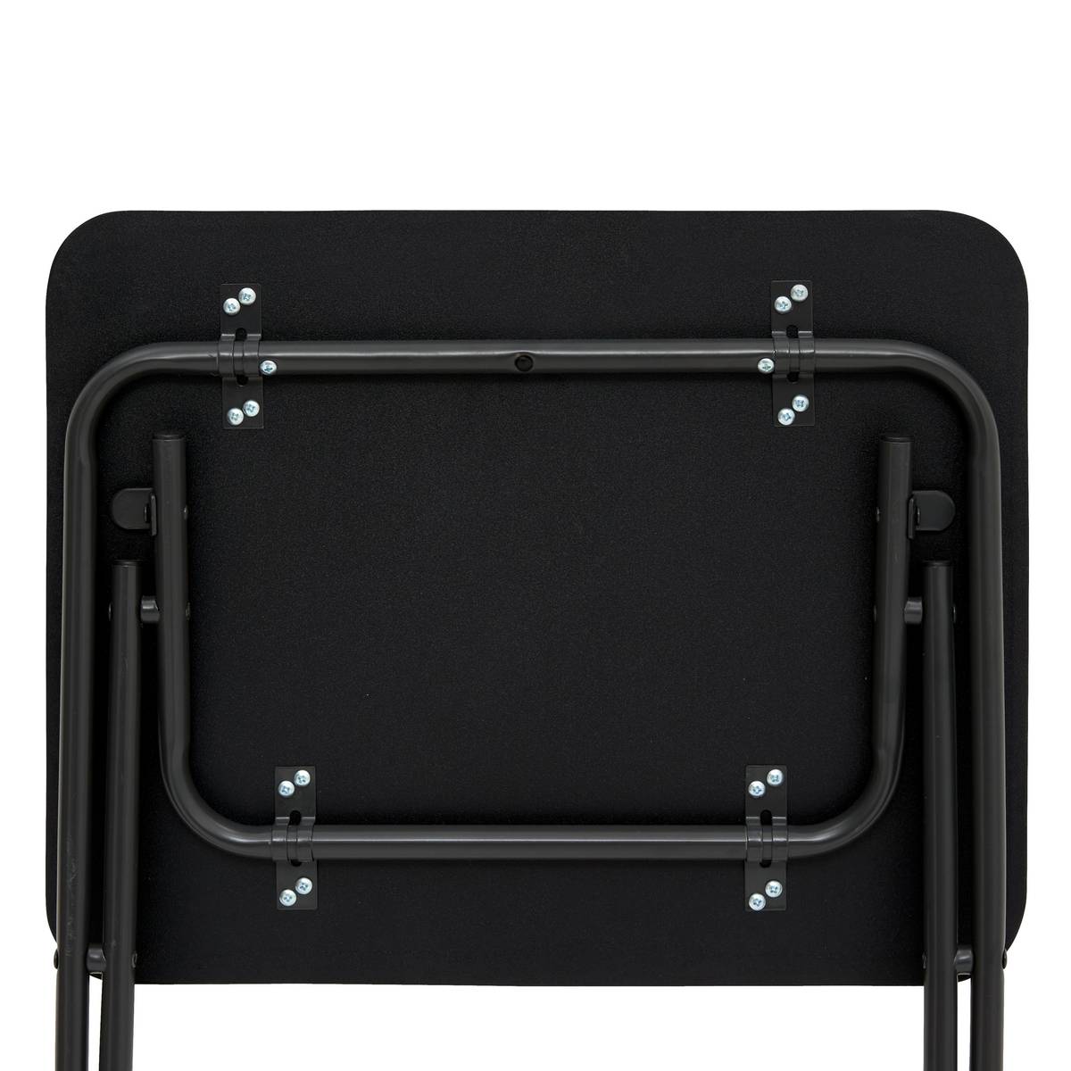 Table pliante 1 place, noir