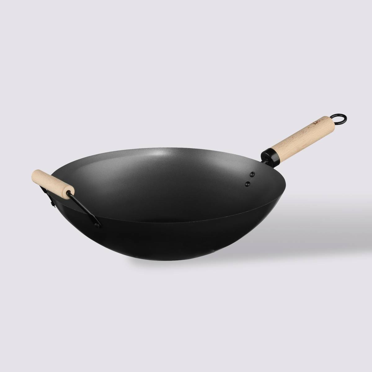 Wok en acier, 35 cm