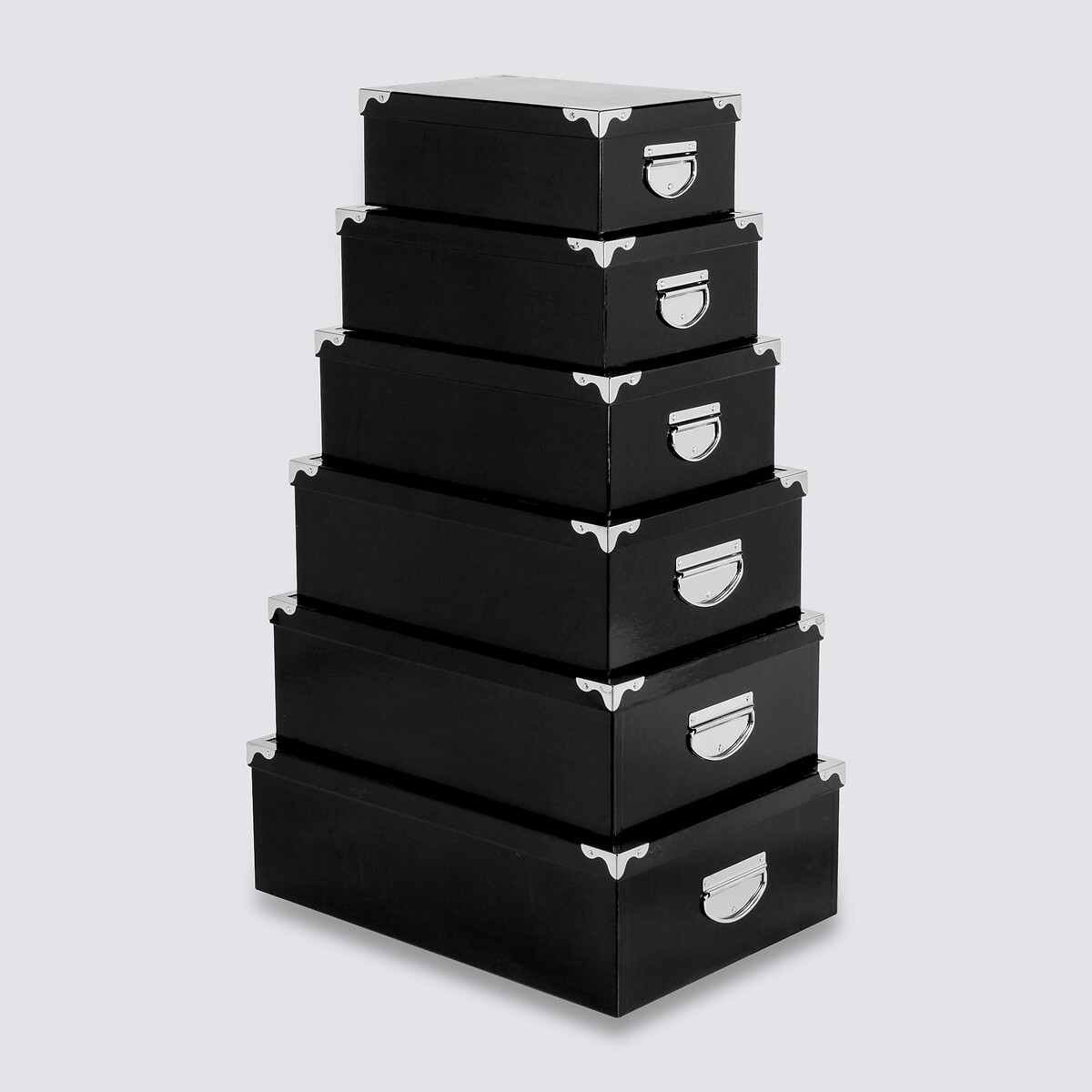Lot De 100 Boîtes De Rangement En Carton Avec Rabat - 22,5 X 19,5 X 15 Cm - Cartons D'Expédition Robuste