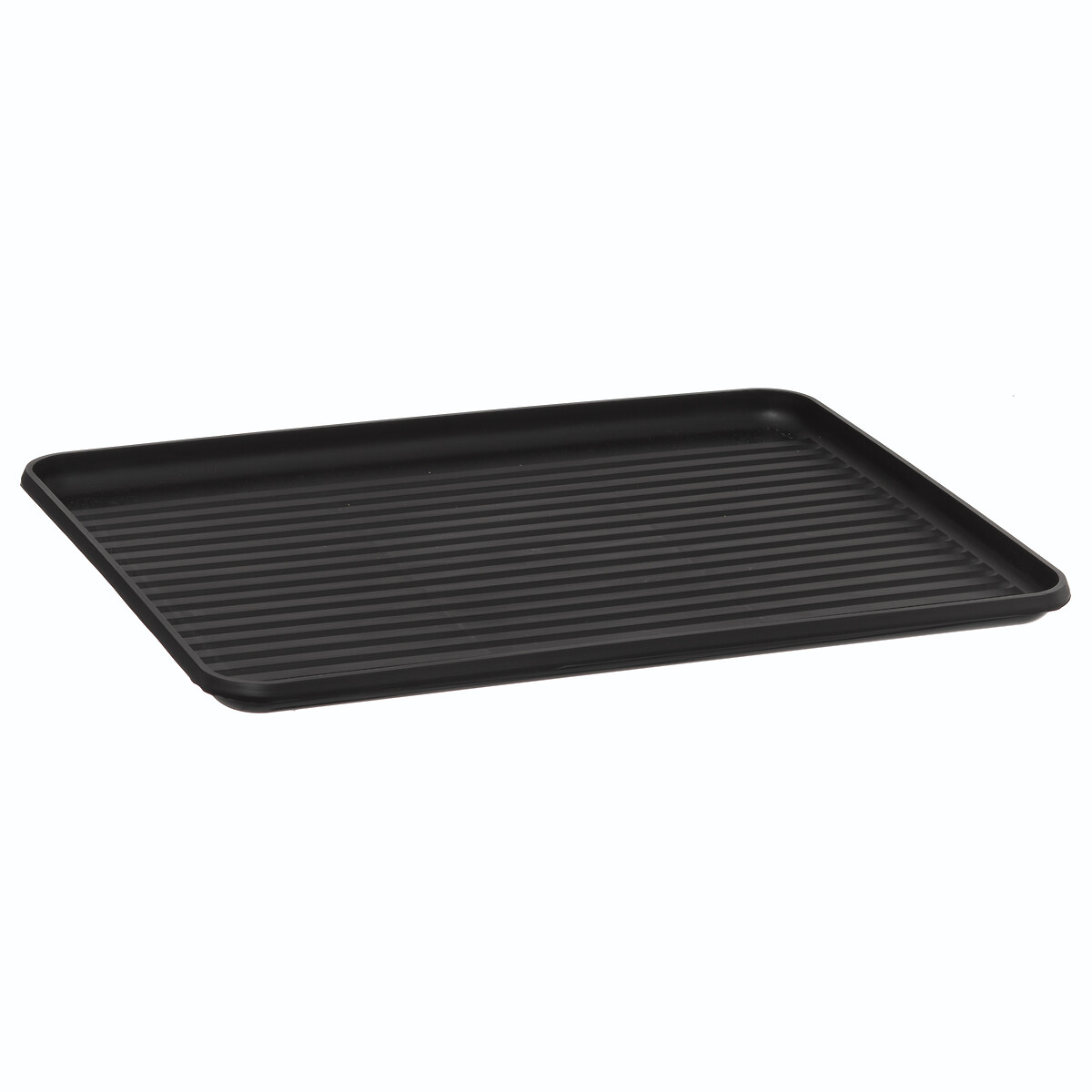 Égouttoir fer avec plateau, noir Blackwood
