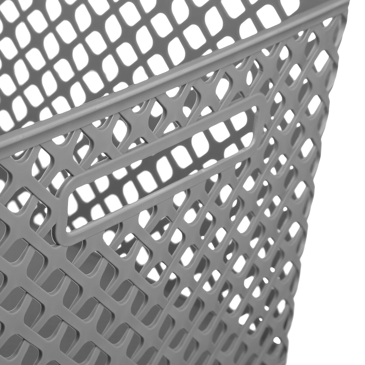 Panier en plastique 19l, gris Folky