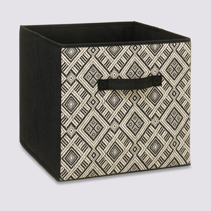 panier-tissu-31x31cm-motif-noir-blanc