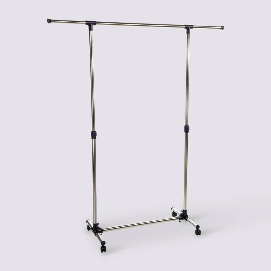 Portant à vêtements simple inox Extensio+