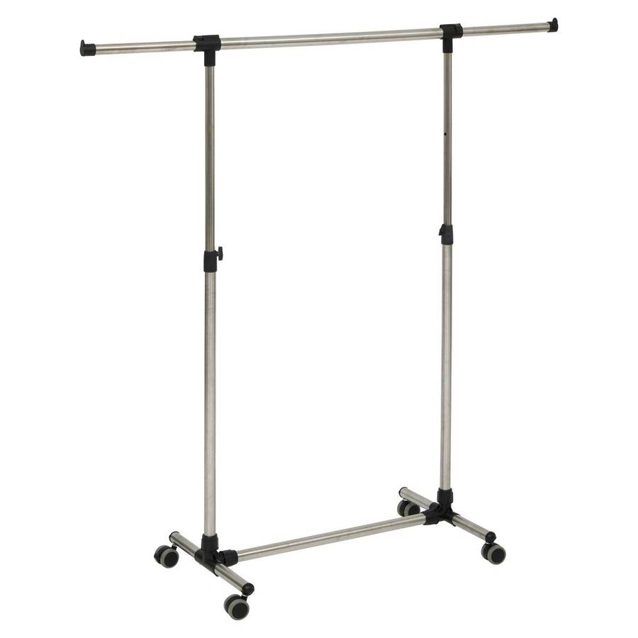 Portant à vêtements simple inox Extensio+