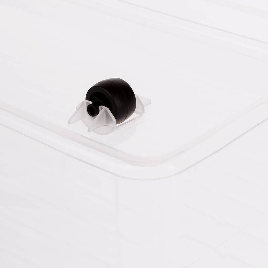 Boîte en plastique transparente 22l Clip'n box