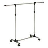 Portant à vêtements simple inox Extensio+