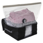 Housse rangement sous vide 40x40x15cm Air store