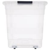 Boîtes 83l, transparent Easy roll