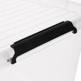 Boîtes 32l, transparent Clip'n box