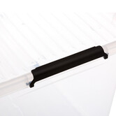 Boîte en plastique transparente 40l Clip'n box