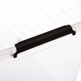 Boîte en plastique transparente 55l Clip'n box