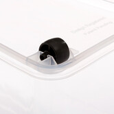 Boîte en plastique transparente 55l Clip'n box