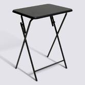 Table pliante 1 place, noir