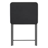 Table pliante 1 place, noir