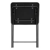 Table pliante 1 place, noir