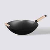 Wok en acier, 35 cm