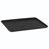 Égouttoir fer avec plateau, noir Blackwood