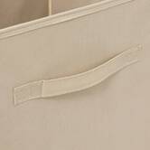 Panier tissu lanière 31x31 cm, beige Mix'n modul
