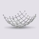 Corbeille spirale en métal 31 cm