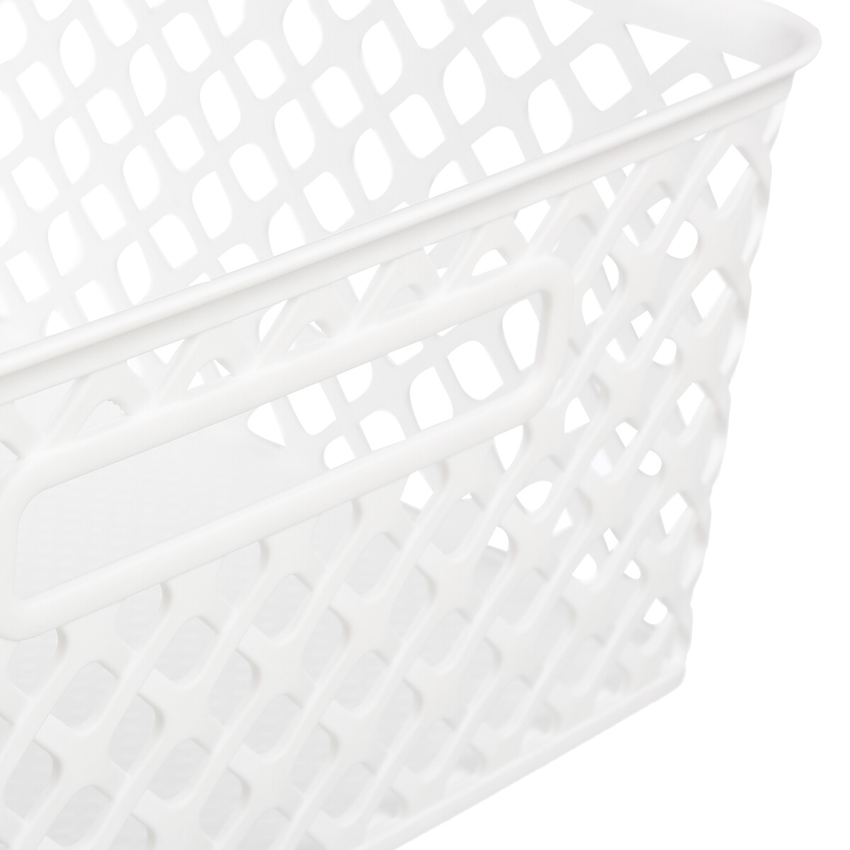Panier en plastique 11l, blanc Folky